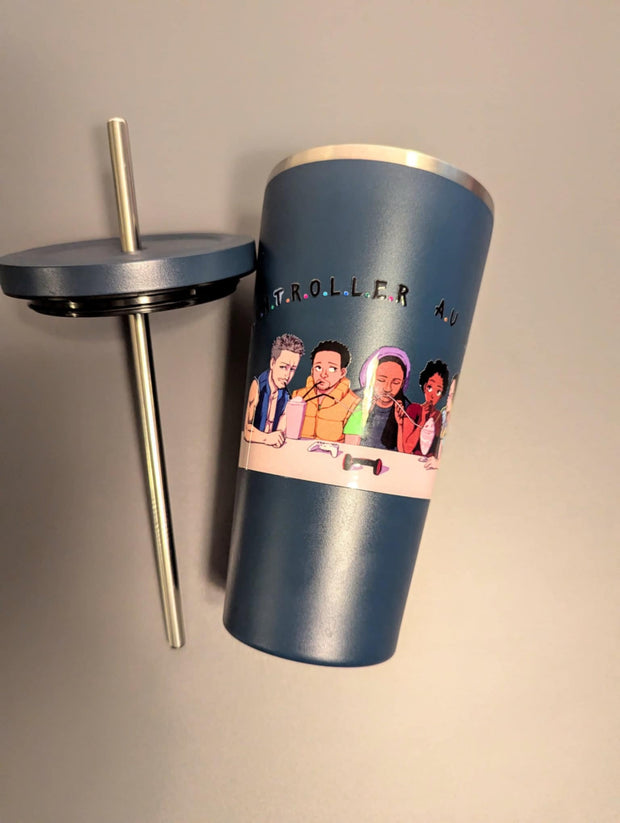 Diner Tumbler with straw