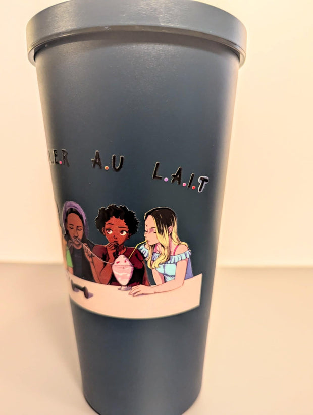 Diner Tumbler with straw