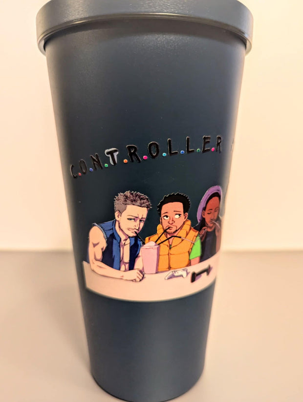 Diner Tumbler with straw