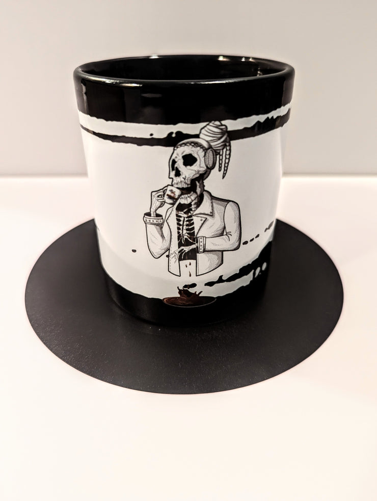 Manny's skull glossy Mug