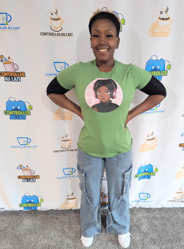 Gamer Girl Ebony Relaxed T- Shirt
