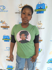 Gamer Girl Ebony Relaxed T- Shirt
