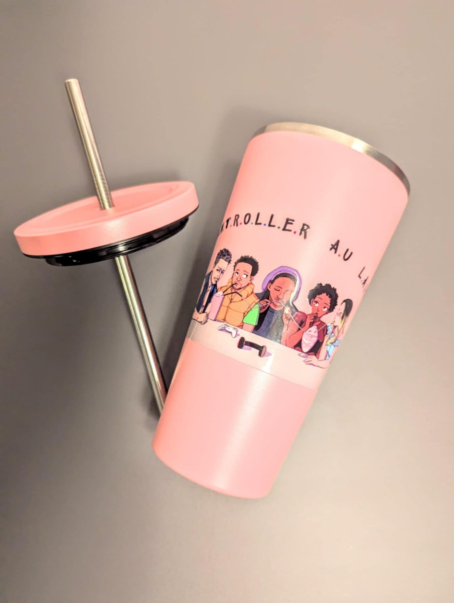 Insulated straw tumbler: Diner