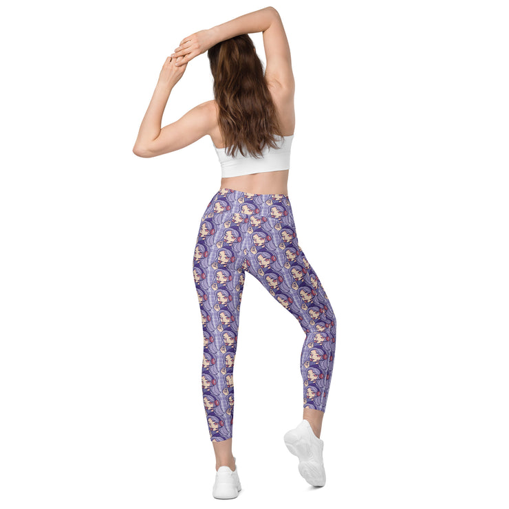 Leggings gamer girl con bolsillos