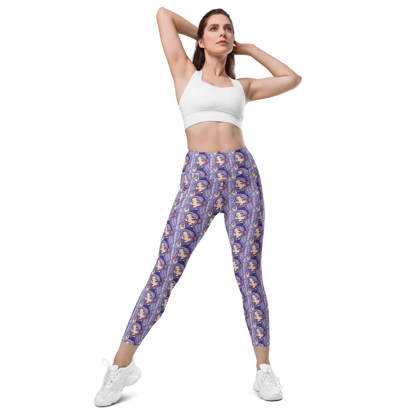 Gamer girl leggings with pockets