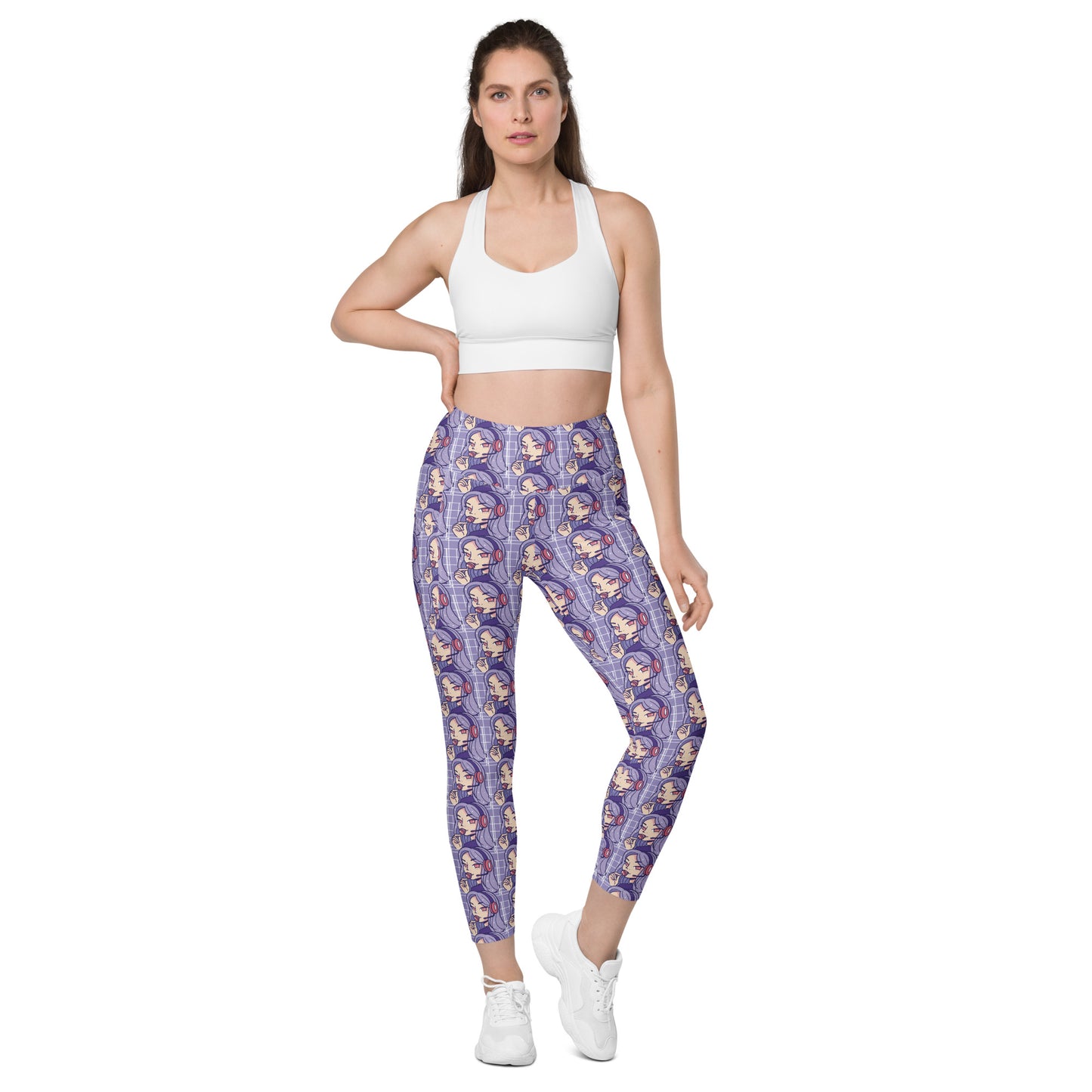 Gamer girl leggings with pockets