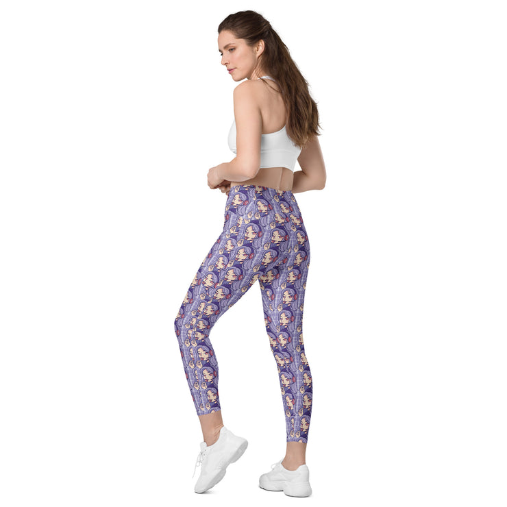 Leggings gamer girl con bolsillos