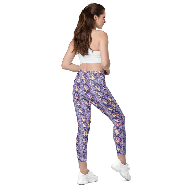 Leggings gamer girl con bolsillos