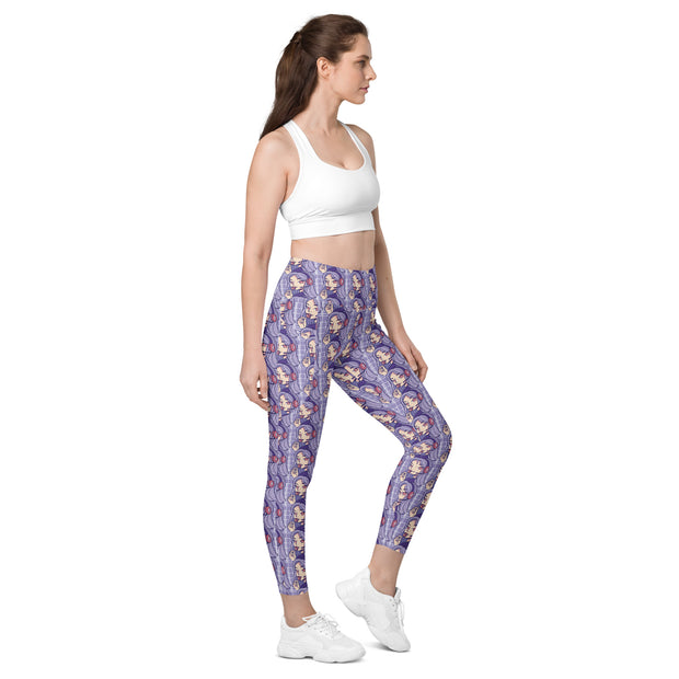 Gamer girl leggings with pockets