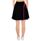 Neon Retro Gamer /blk - Skirt