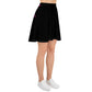 Neon Retro Gamer /blk - Skirt