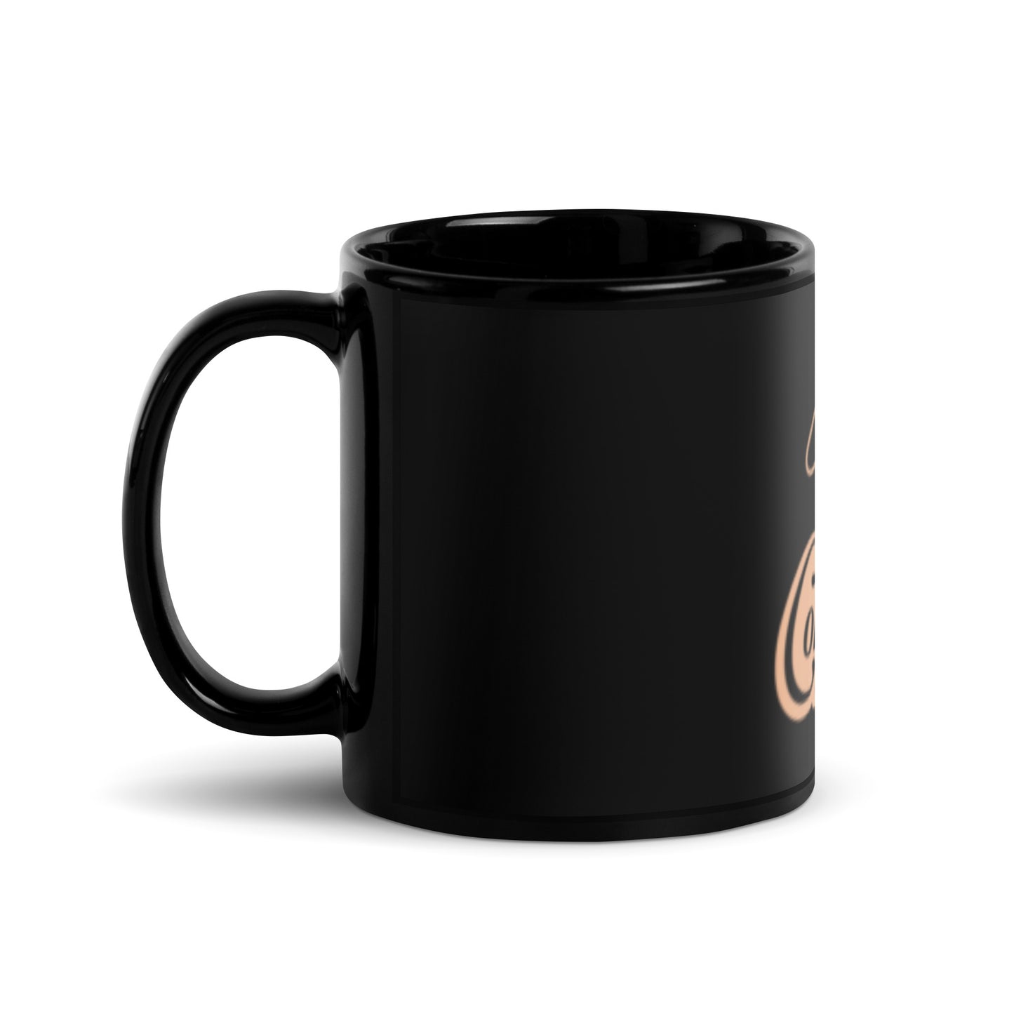 CAL Black Glossy Mug 2