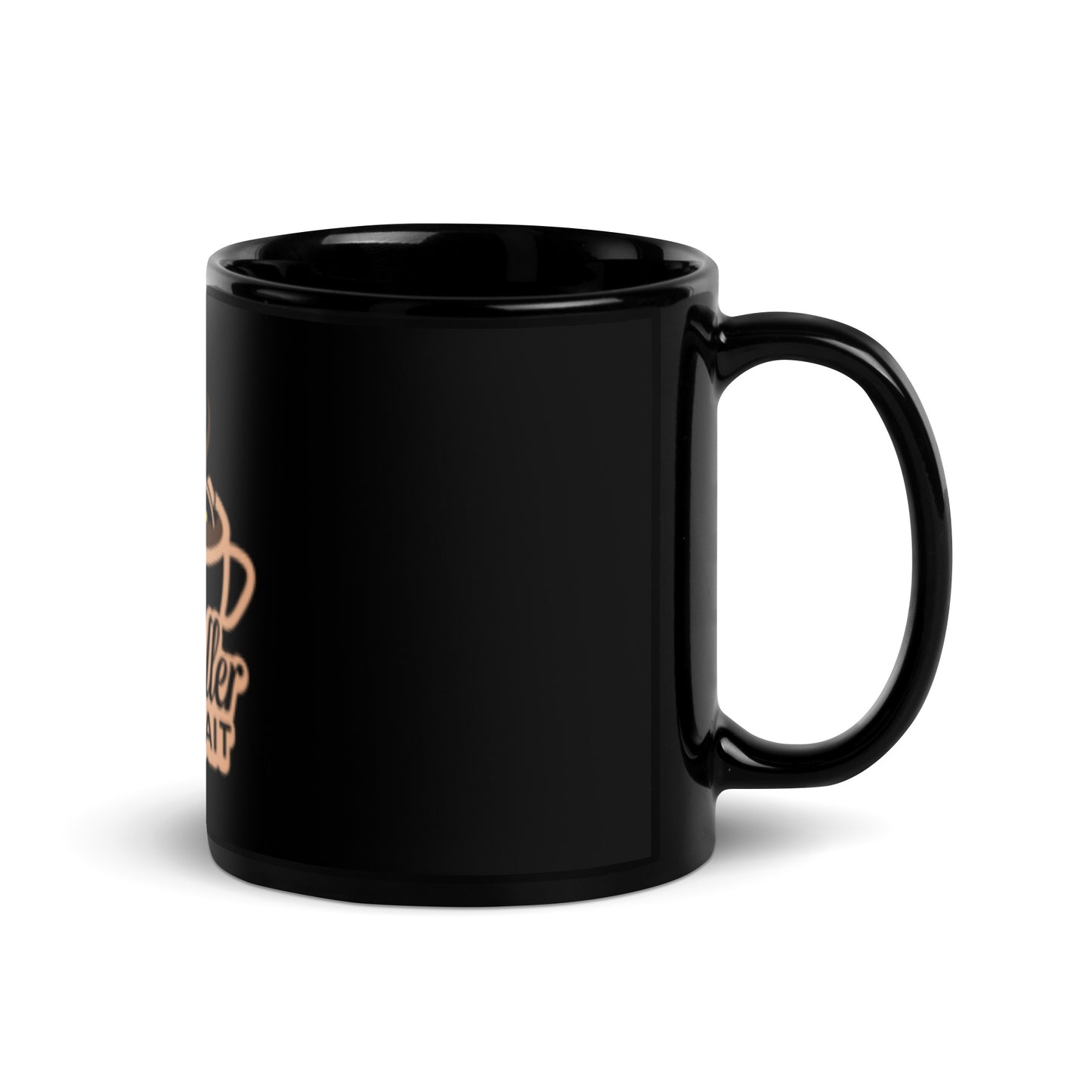 CAL Black Glossy Mug 2