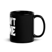 Taza negra brillante Control Me