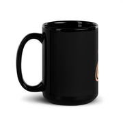 Taza negra brillante CAL 2