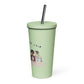 Insulated straw tumbler: Diner