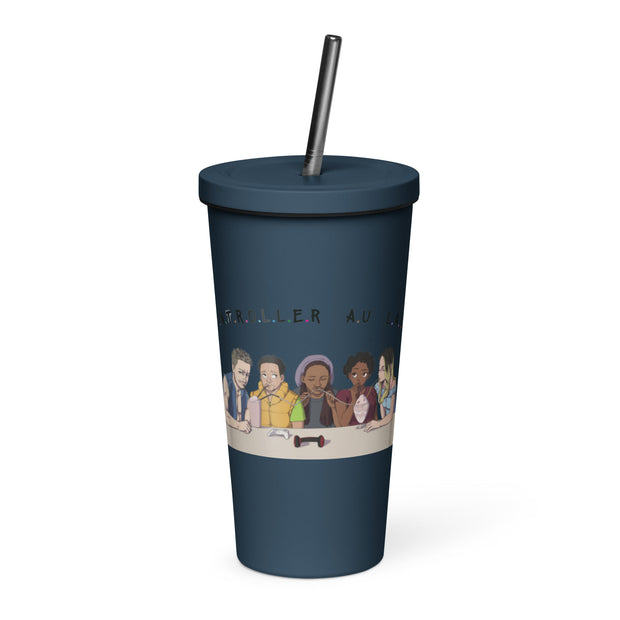 Diner Tumbler with straw