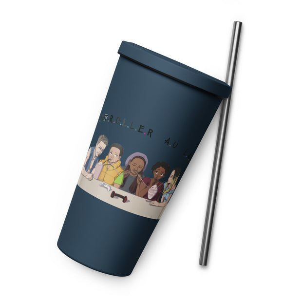 Diner Tumbler with straw