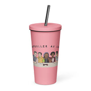 Diner Tumbler with straw