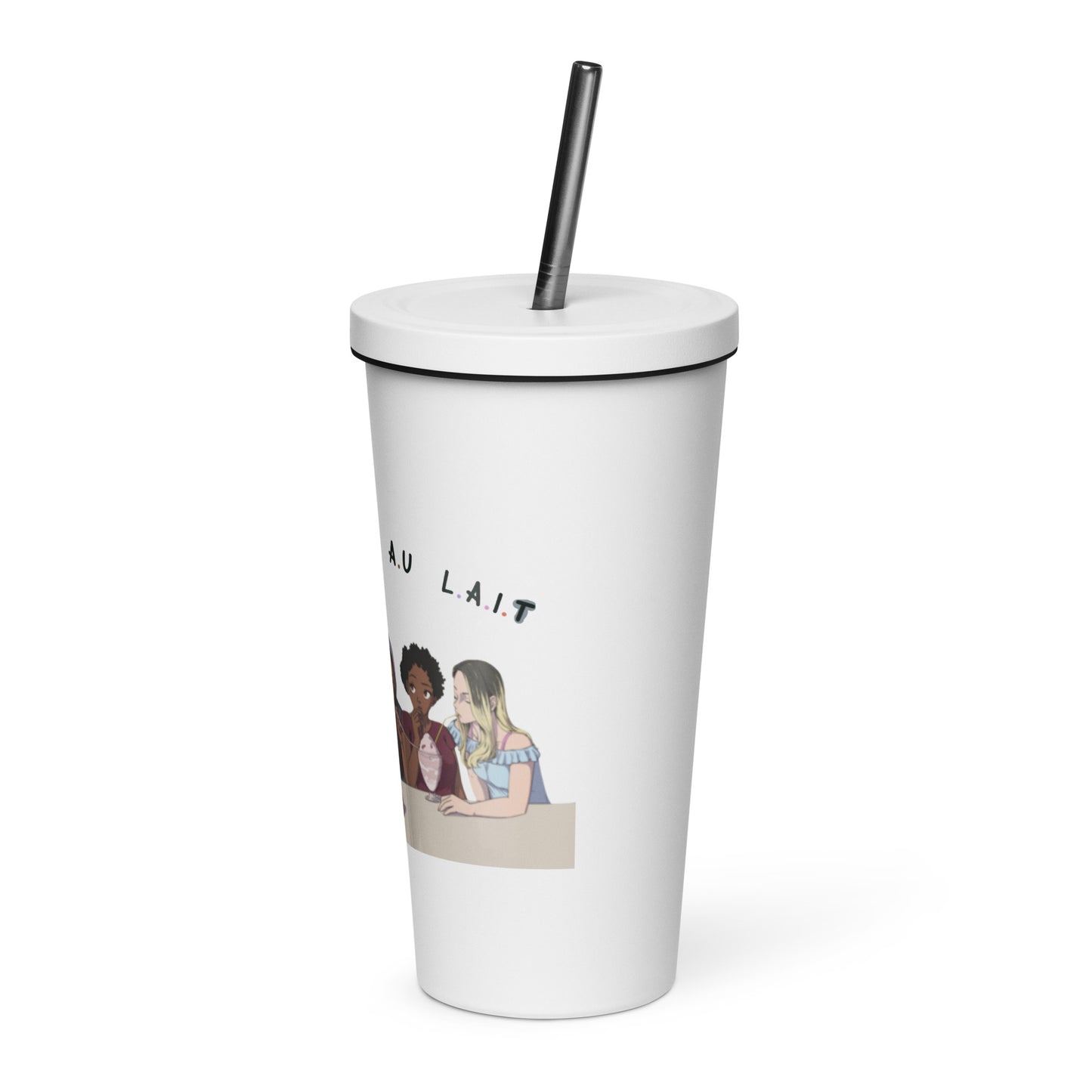 Insulated straw tumbler: Diner