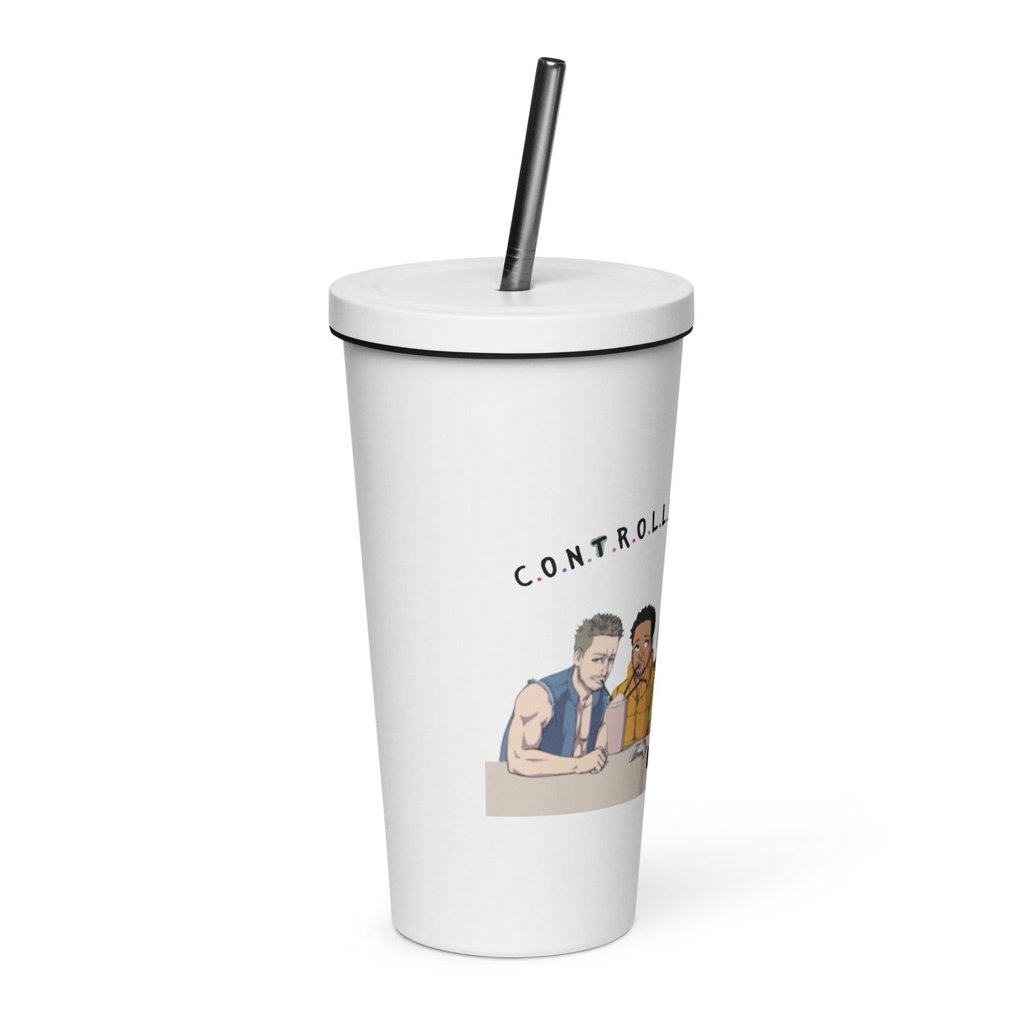 Insulated straw tumbler: Diner