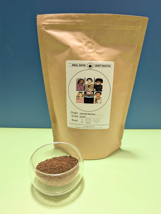 Coffee with Mushrooms Medium Roast