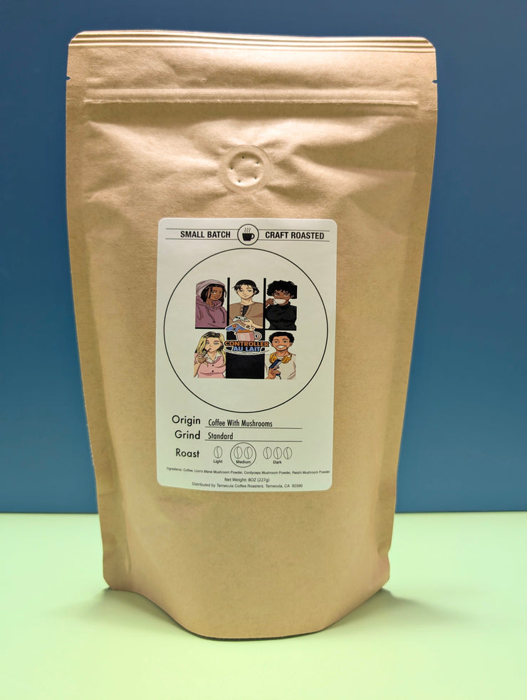 Coffee with Mushrooms Medium Roast