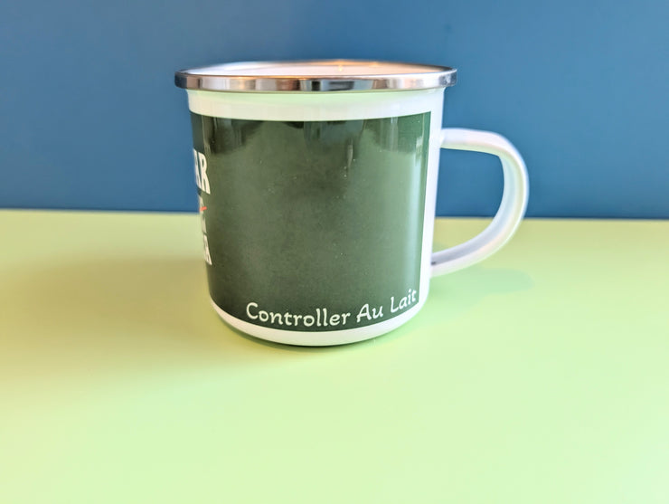 Taza de té esmaltada