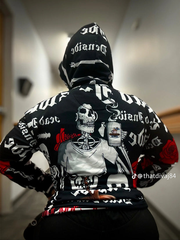 Unisex - Caffeine Inside Hoodie / Ebony