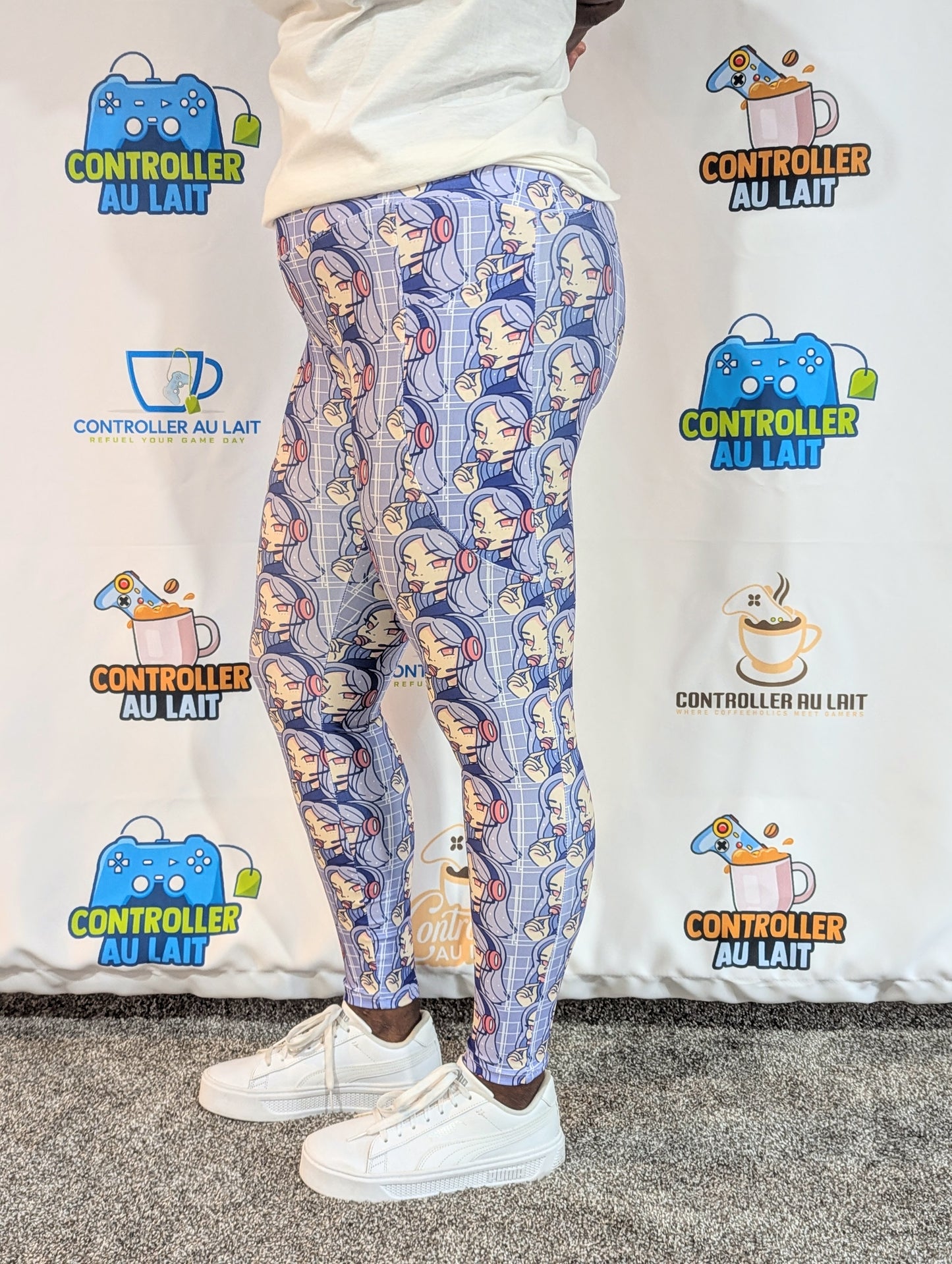 Gamer girl leggings with pockets