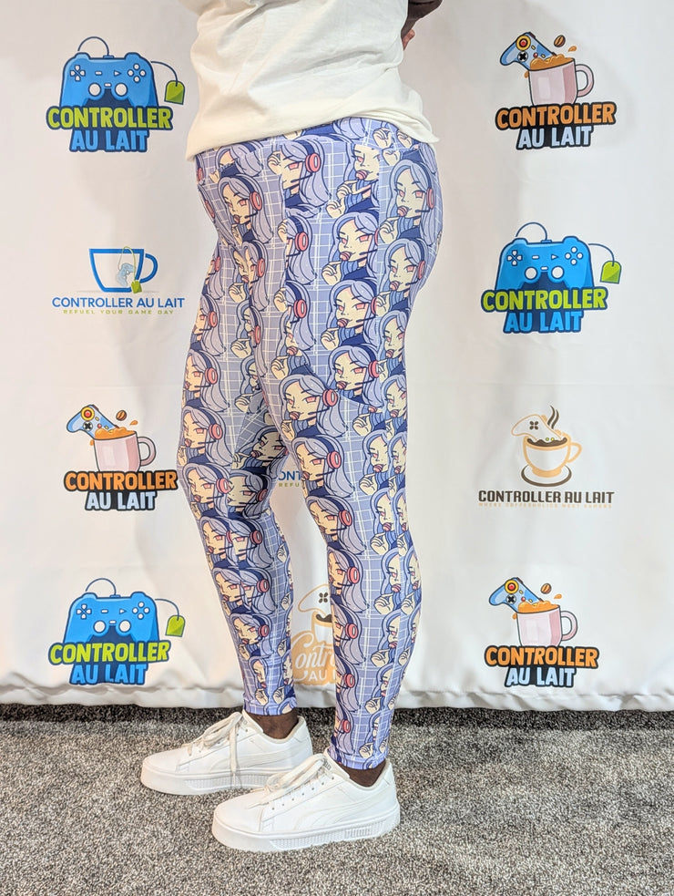 Leggings gamer girl con bolsillos