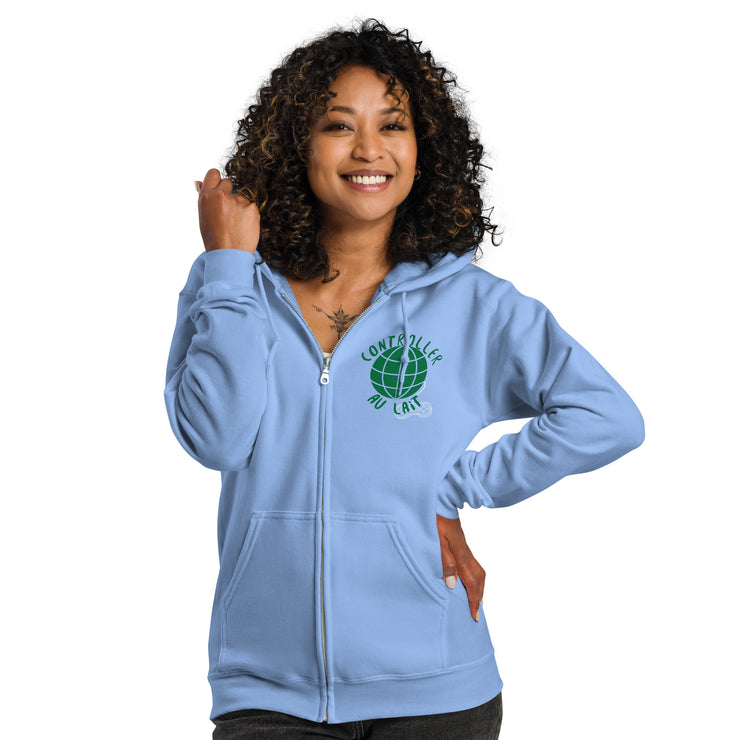 World Saver II Unisex heavy blend zip hoodie