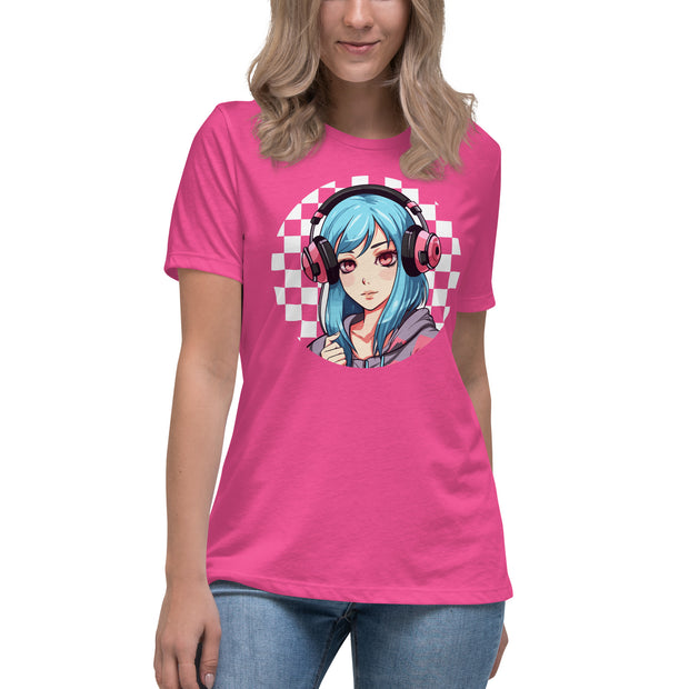 Camiseta relajada Gamer Girl Carrie