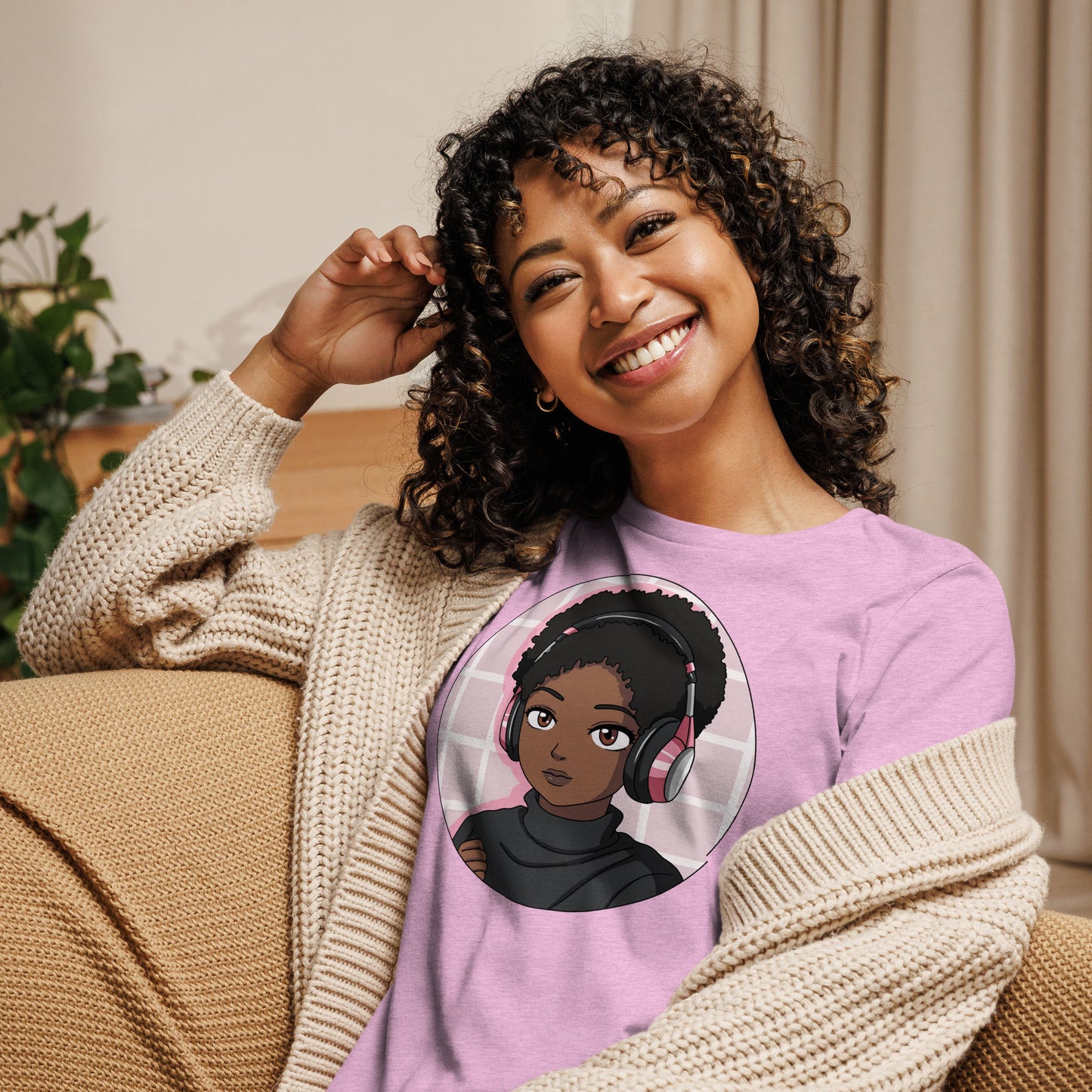 Gamer Girl Ebony Relaxed T-Shirt