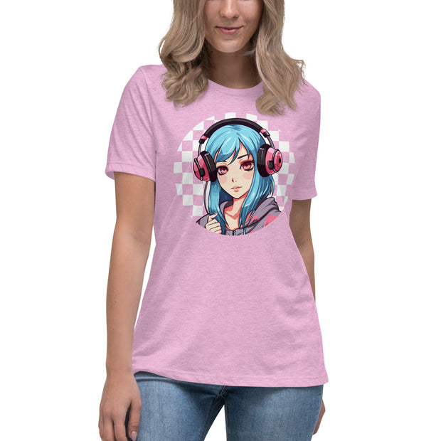 Camiseta relajada Gamer Girl Carrie