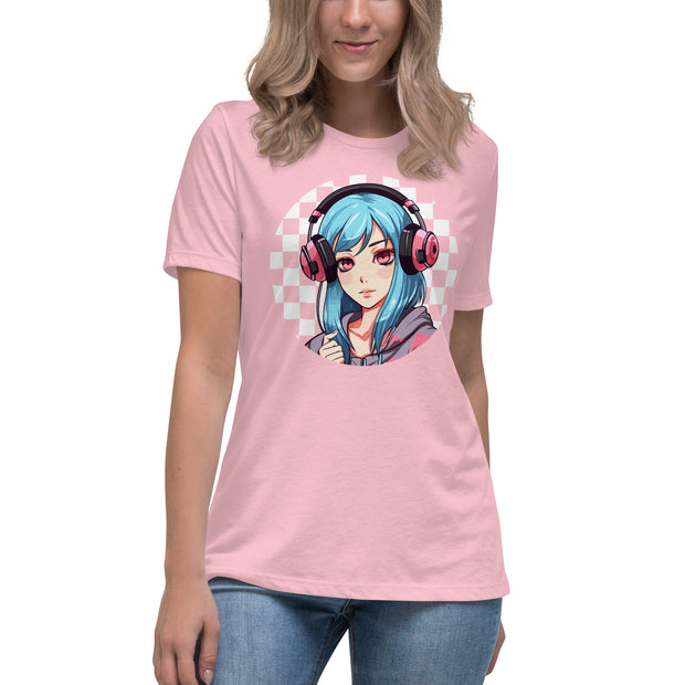 Camiseta relajada Gamer Girl Carrie