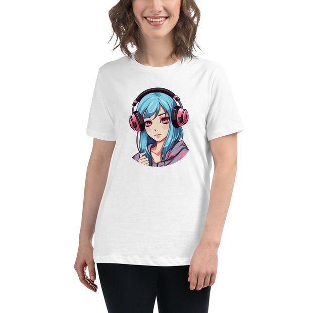 Camiseta relajada Gamer Girl Carrie