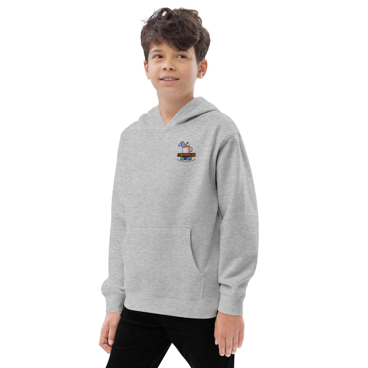 Kids sleeping gamer fleece hoodie / Manny