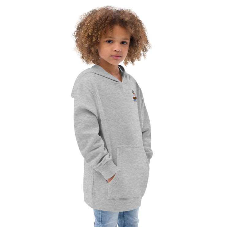 Sudadera polar con capucha para niños durmiendo con diseño de jugador / Chris