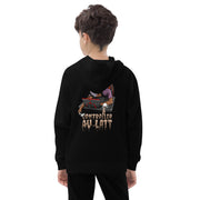 Kids sleeping gamer fleece hoodie / Manny