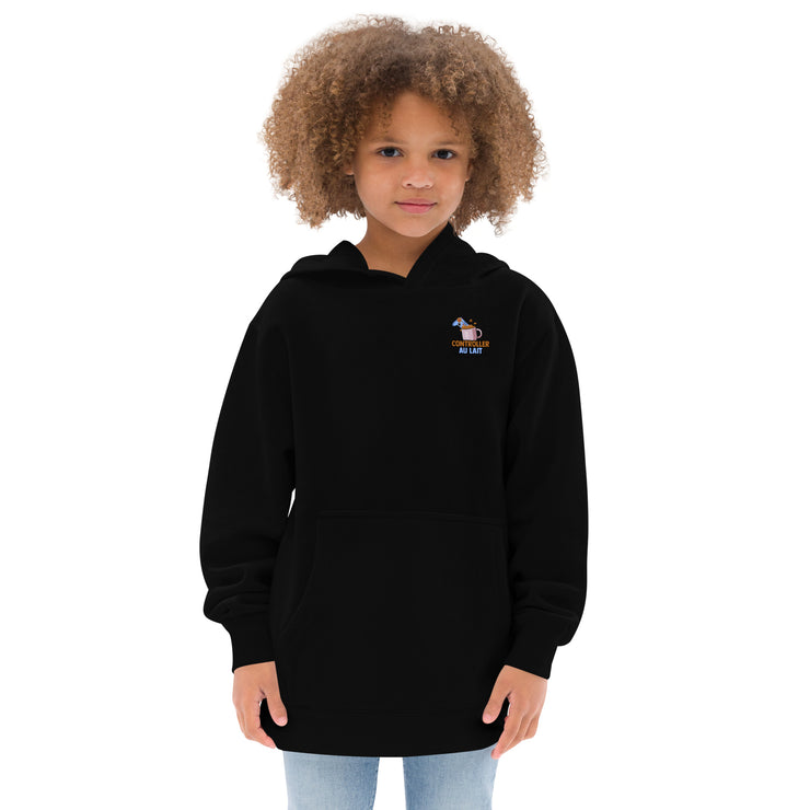 Sudadera polar con capucha para niños durmiendo con diseño de jugador / Chris