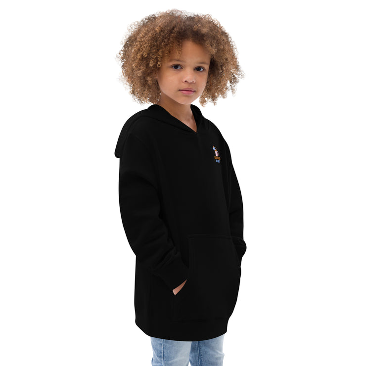 Sudadera polar con capucha para niños durmiendo con diseño de jugador / Chris