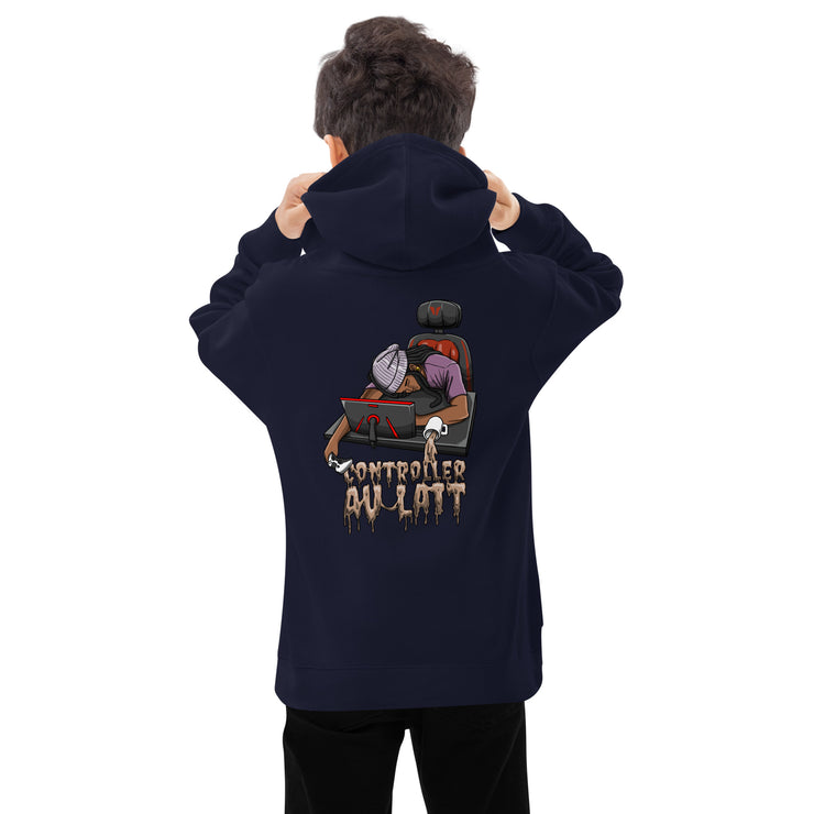 Kids sleeping gamer fleece hoodie / Manny