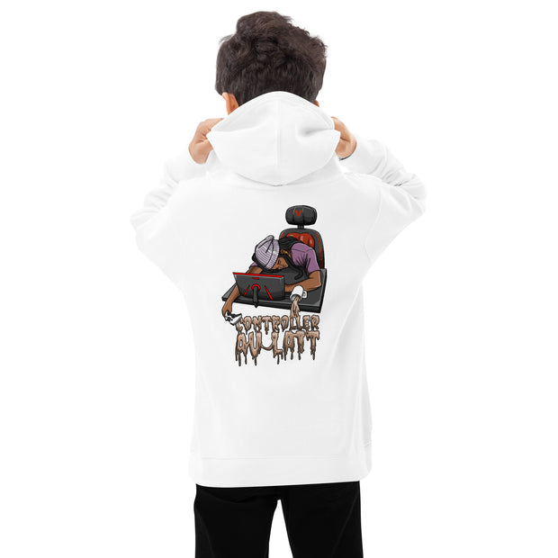 Kids sleeping gamer fleece hoodie / Manny