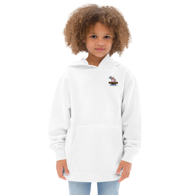 Sudadera polar con capucha para niños durmiendo con diseño de jugador / Chris