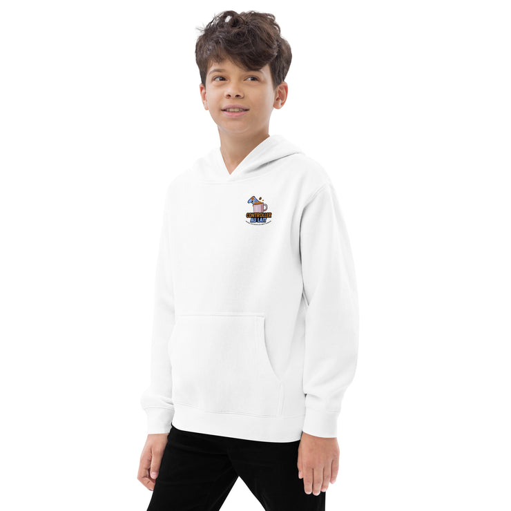 Kids sleeping gamer fleece hoodie / Manny