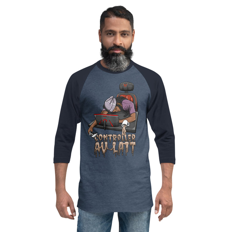 Unisex- Sleeping Gamer Manny raglan shirt