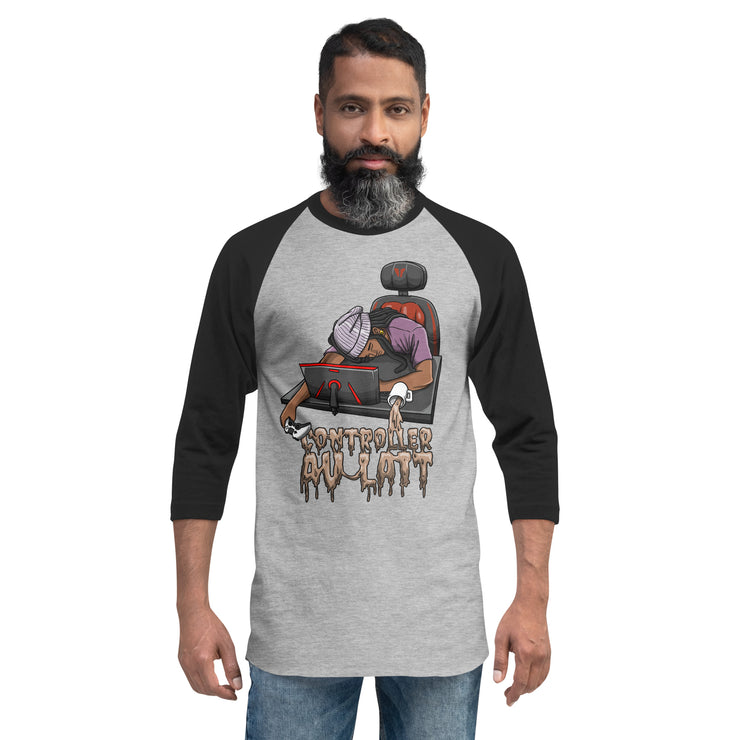 Unisex- Sleeping Gamer Manny raglan shirt