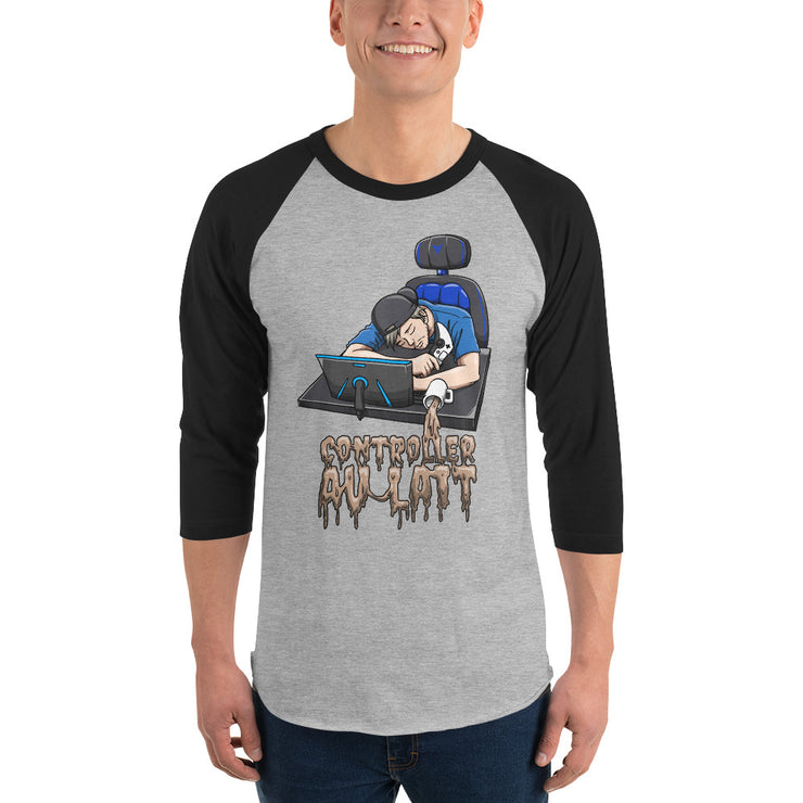 Camiseta unisex con diseño raglán de Chris Sleeping Gamer