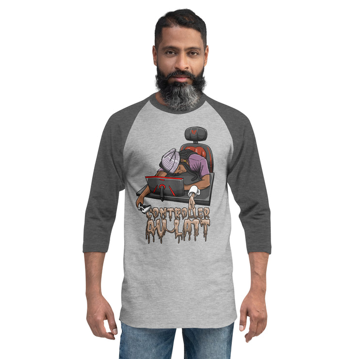 Unisex- Sleeping Gamer Manny raglan shirt